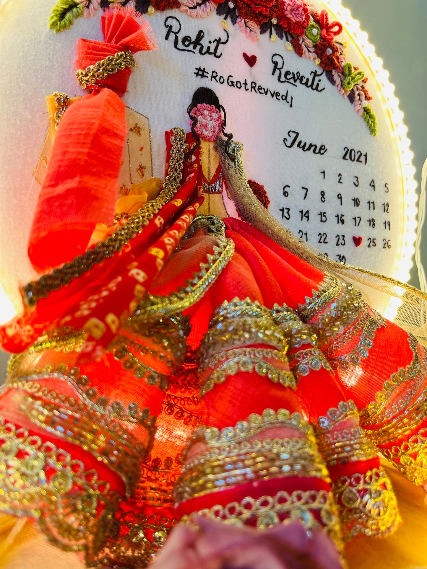 LED Luxe-Gujarati Wedding Hoopart