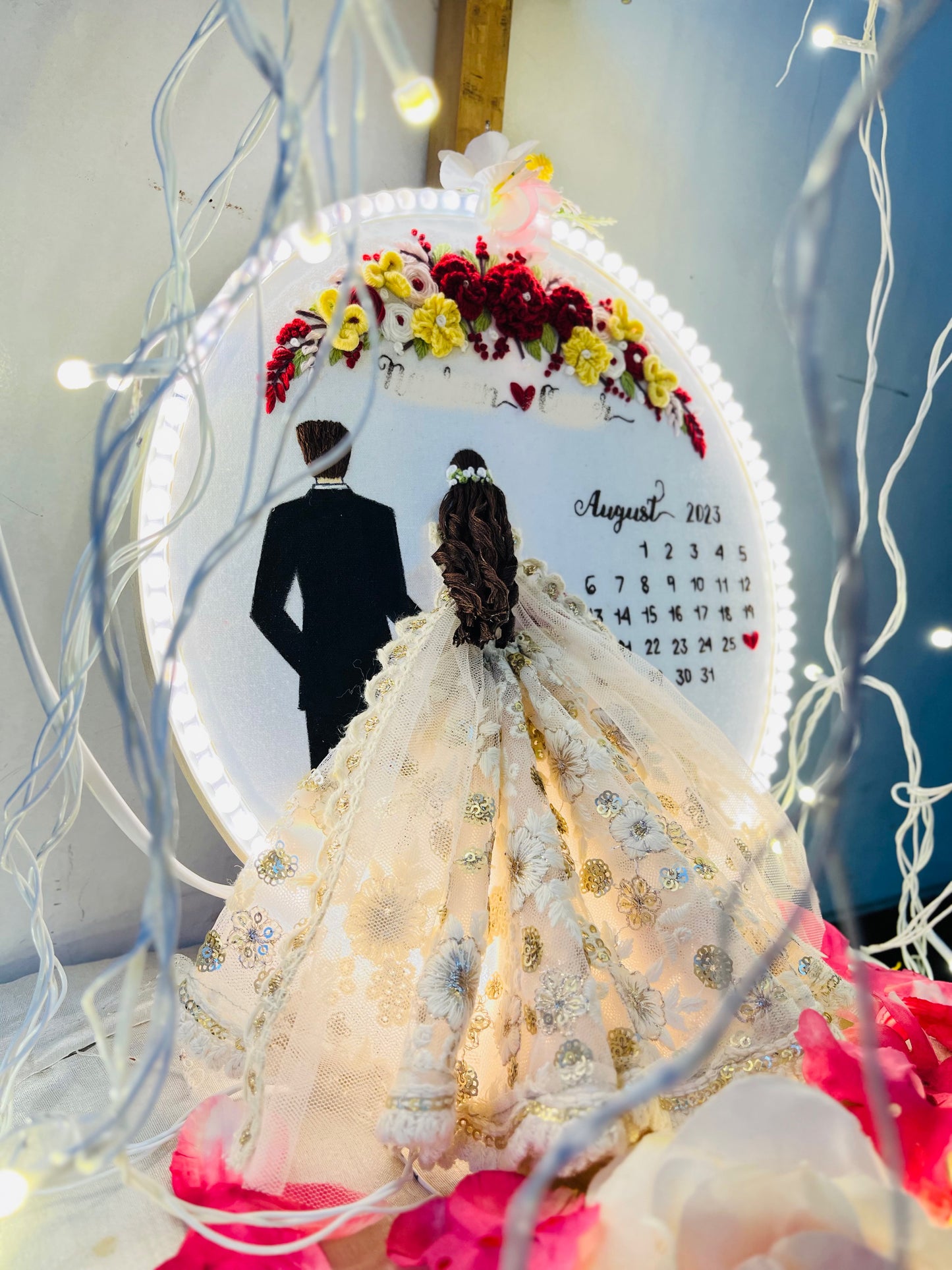 LED Luxe-Christian Wedding Hoopart