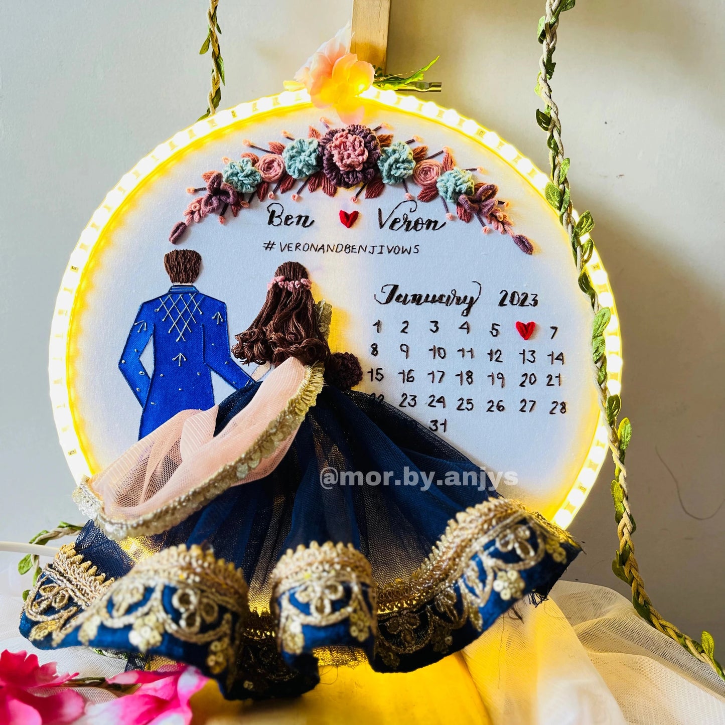 LED Luxe-Basic Backpose Hoopart