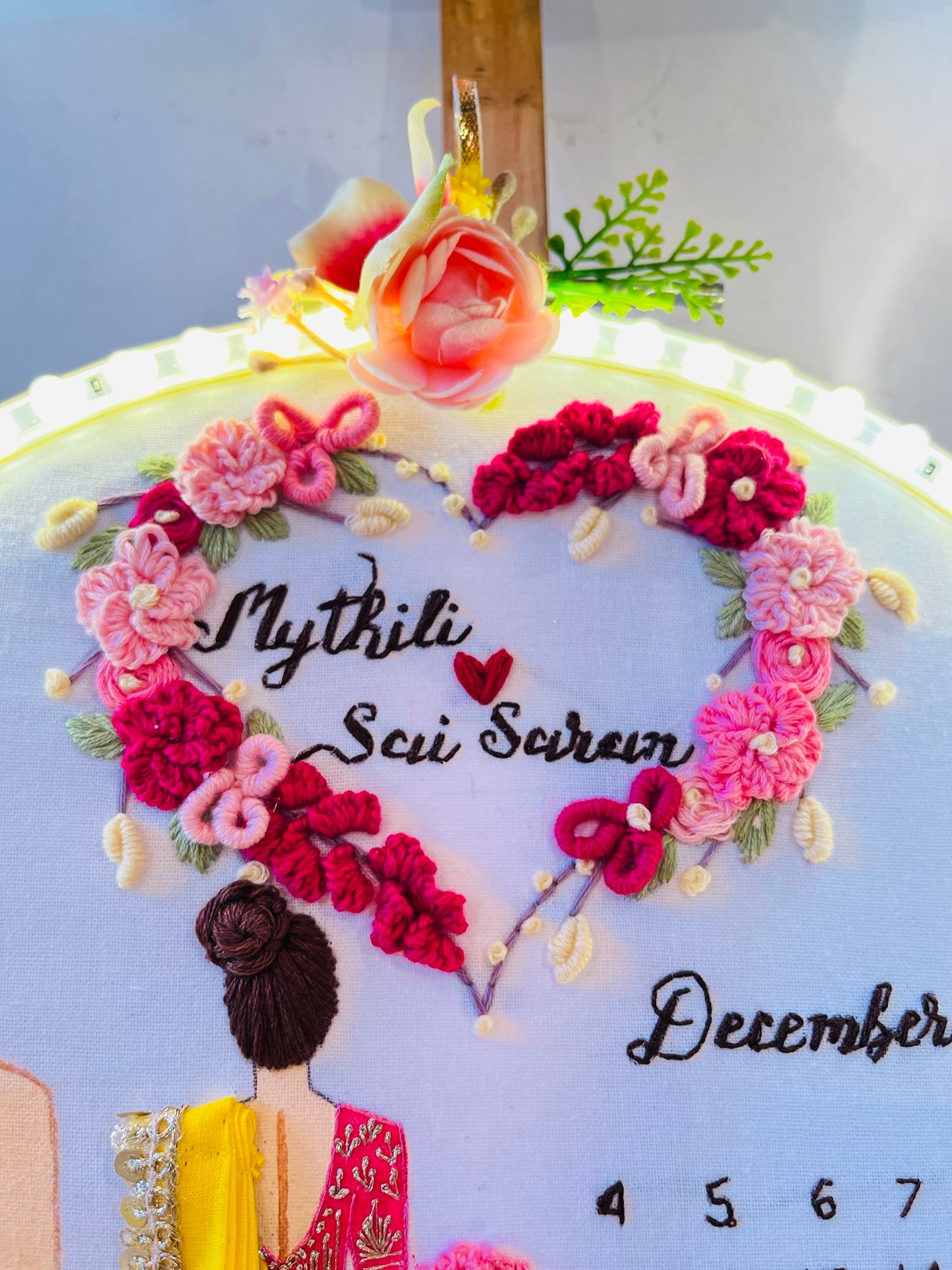 LED Luxe-Brahmin Wedding Hoopart