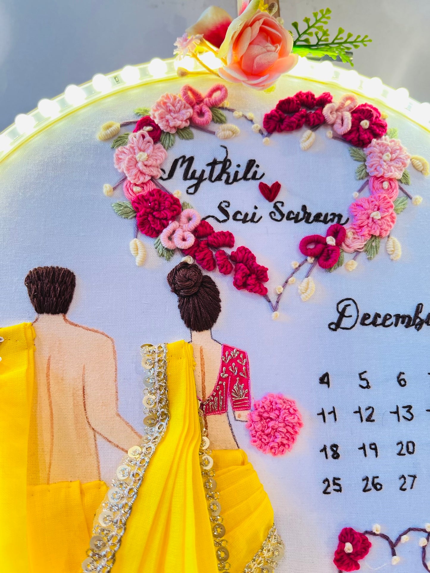 LED Luxe-Brahmin Wedding Hoopart