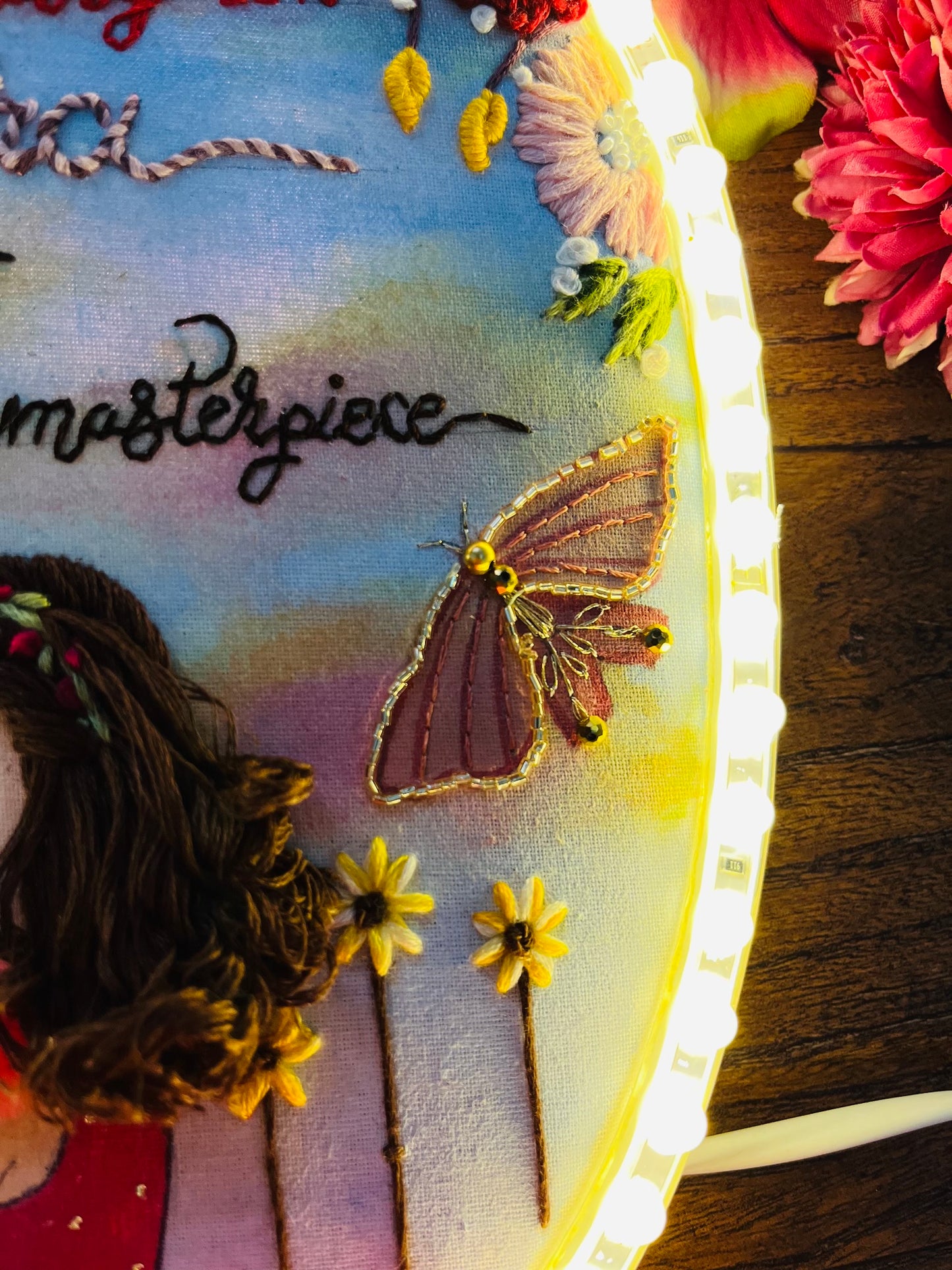 LED Luxe-Custom Made Birthday Gift Hoop