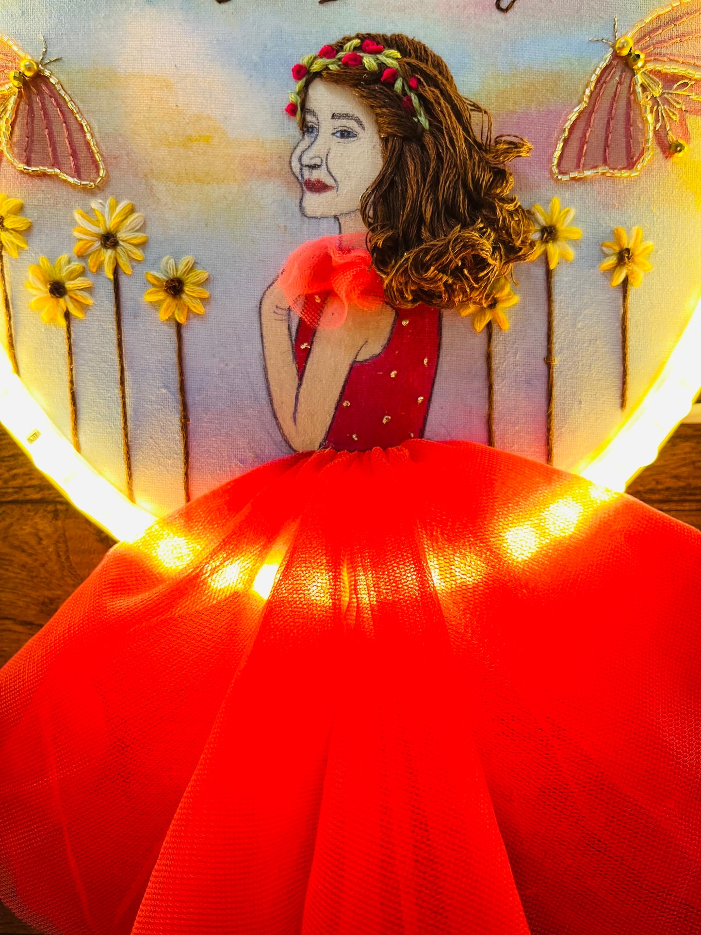 LED Luxe-Custom Made Birthday Gift Hoop