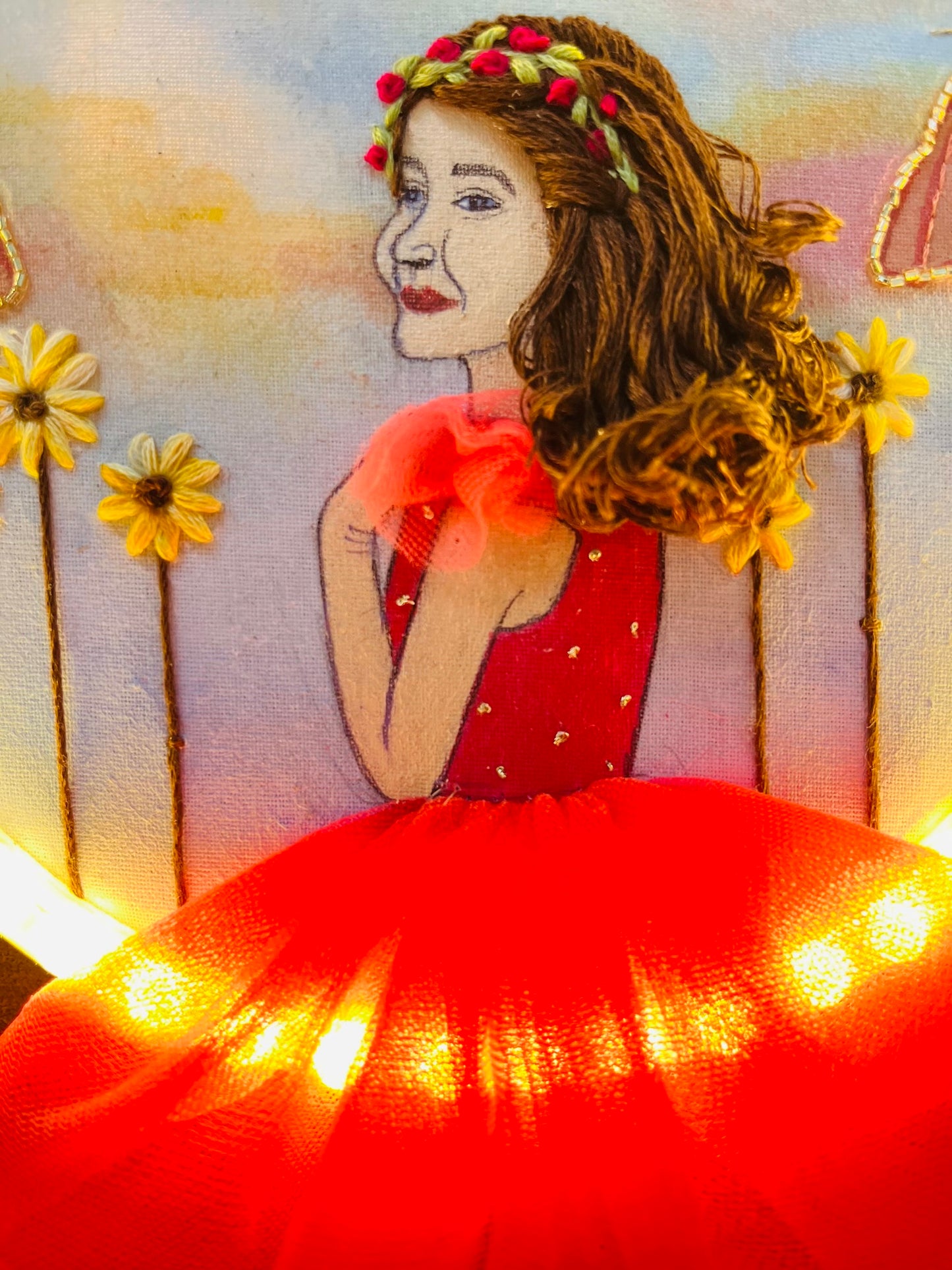 LED Luxe-Custom Made Birthday Gift Hoop