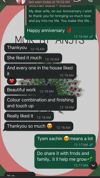 WhatsApp chat screenshot from Sinchan gada