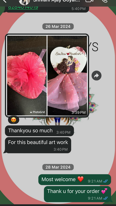 WhatsApp chat screenshot from Shivani Goyal