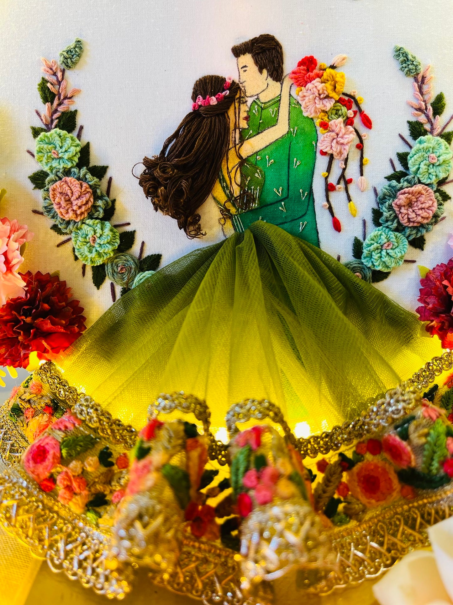 LED Luxe- Engagement Hoopart