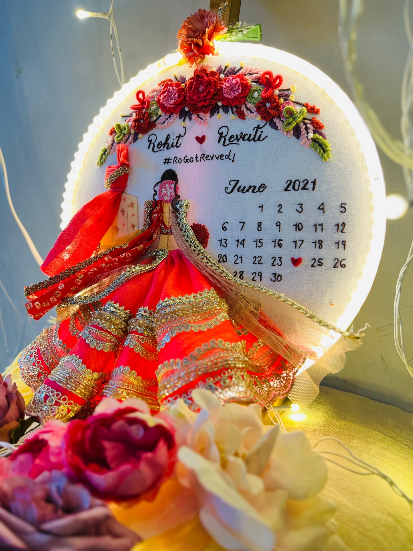 LED Luxe-Gujarati Wedding Hoopart