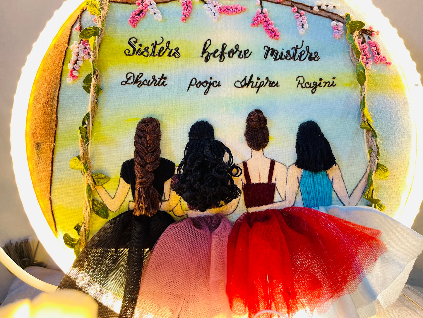 LED Luxe-Friendship in Frame