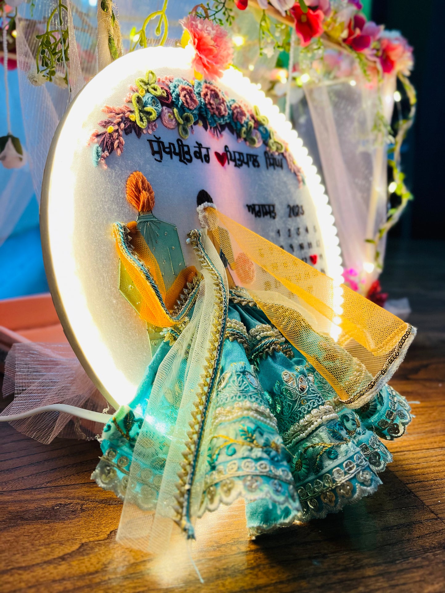 LED Luxe-Punjabi Wedding Hoopart