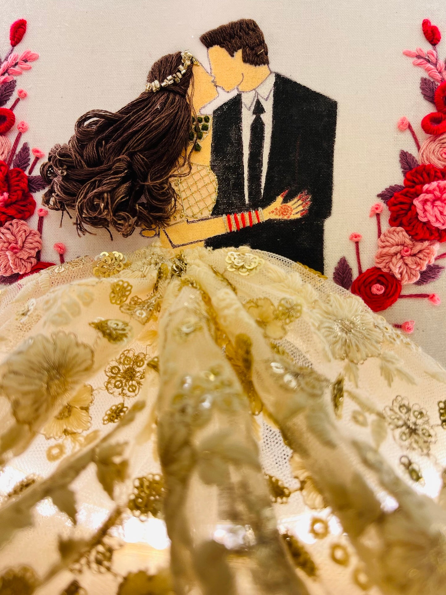 LED Luxe-Kiss of Forever Hoopart